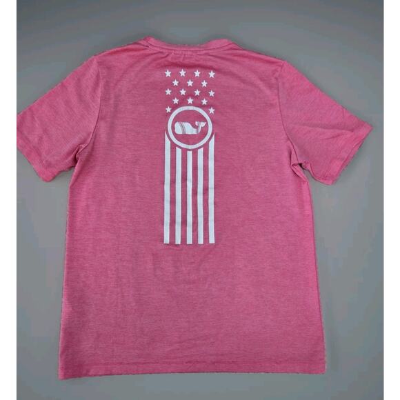 Vineyard Vines Performance Shirt Small Red Active Golf Polyester Outdoor OTG Men - Picture 2 of 7